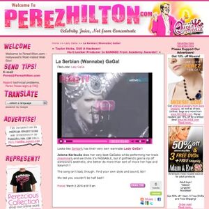 Perez Hilton: Karleuša kao srpska Lejdi Gaga?