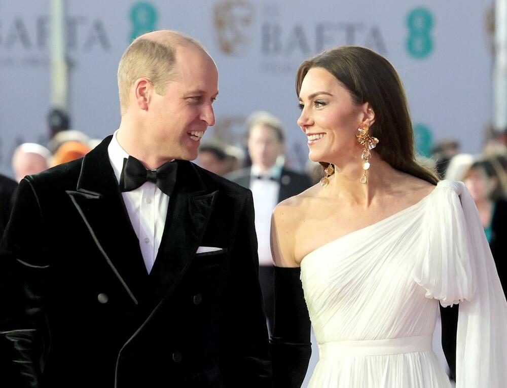 Kejt Midlton i princ Vilijam na dodeli BAFTA nagrada