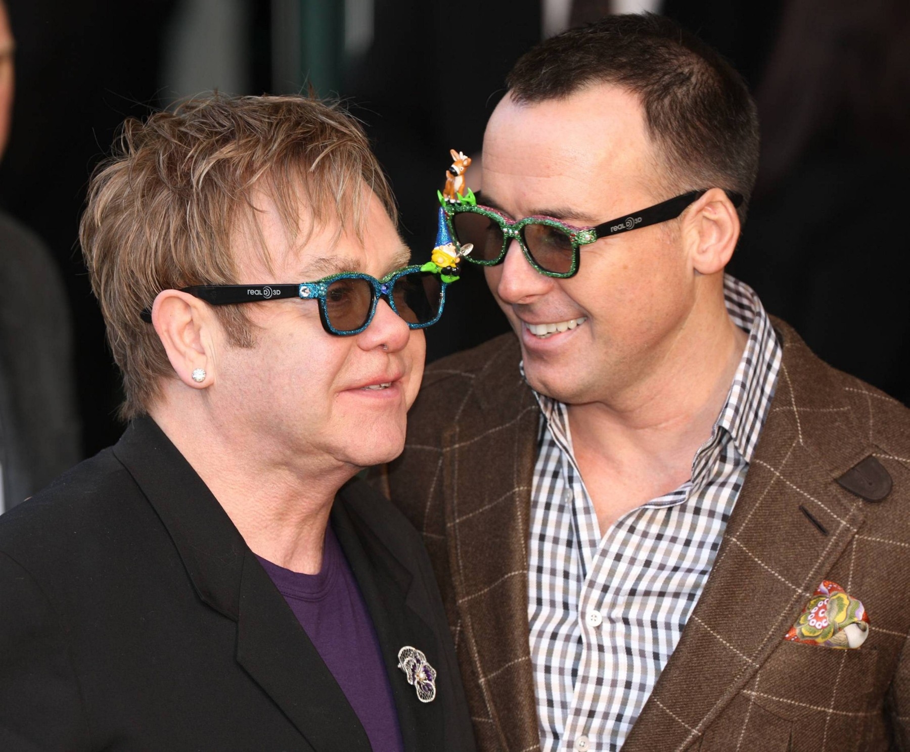 Elton Džon i Dejvid Furniš, foto Profimedia