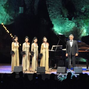 Koncert Andrea Bočelija na Svetom Stefanu