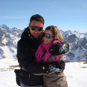 Andrej Ilić sa devojkom uživao na francuskim Alpima