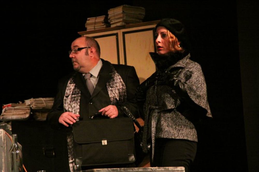 U Narodnom pozorištu u Beogradu 12. aprila premijerno se igra nova predstava Šabačkog pozorišta u režiji Nikite Milivojevića