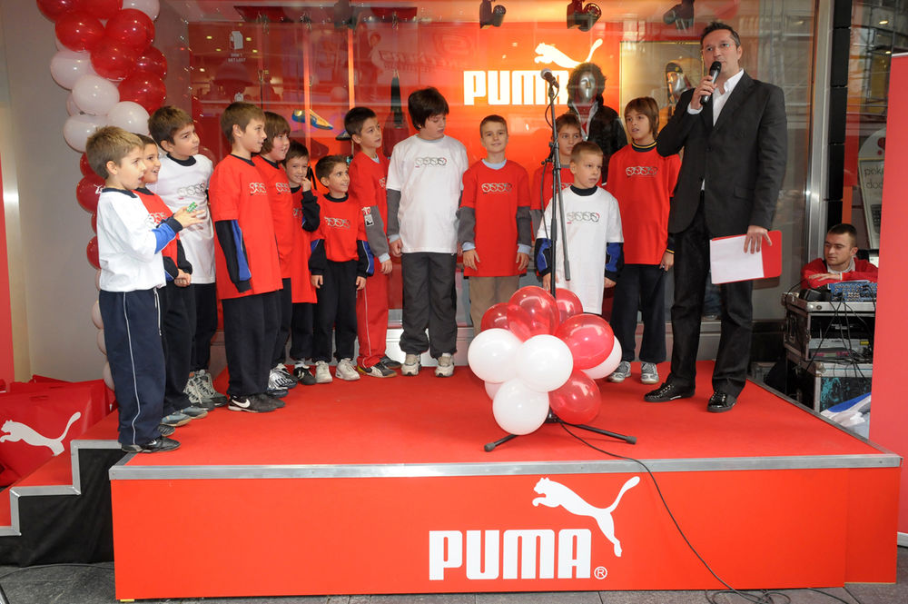 U ponedeljak, devetog novembra, kompanija N sport, generalni distributer brenda Puma, svečano je otvorila treći Puma store Beogradu