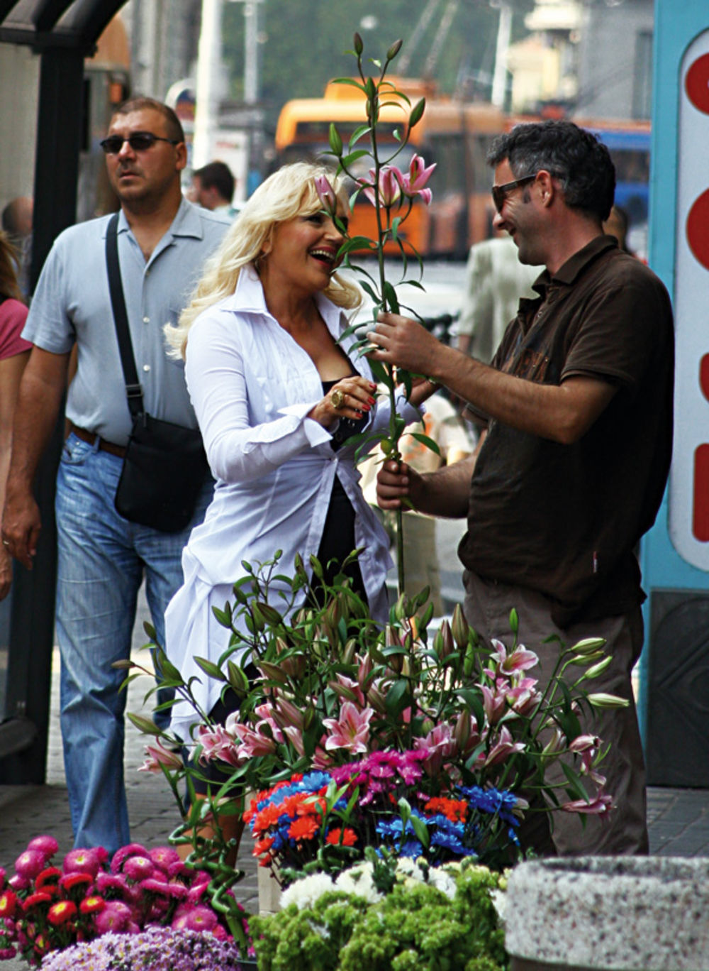 Imitatorka Biljana Ristić obožava cveće, a svoj dom najčešće ukrašava ružama ili irisima.