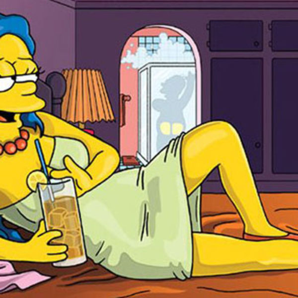 Mardž Simpson na naslovnoj strani Playboya.