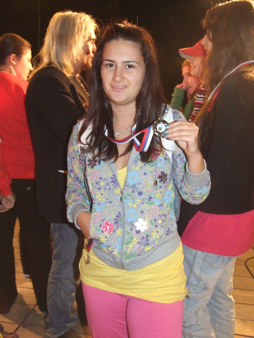 Kristina Vujović, dobitnica medalje