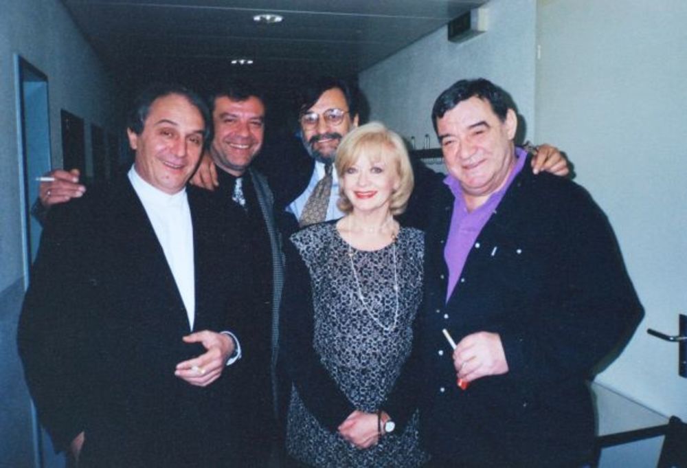 Goran Sultanović, Milena Dravić, Dragan Nikolić i Josif Tatić