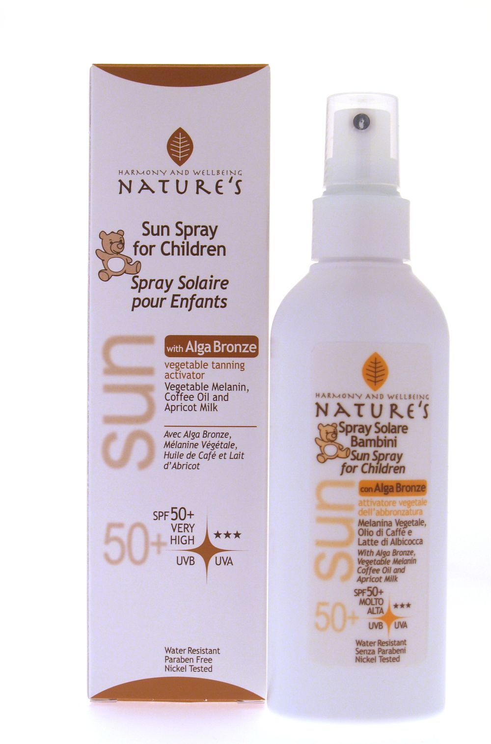 Natures Spray solare bambini