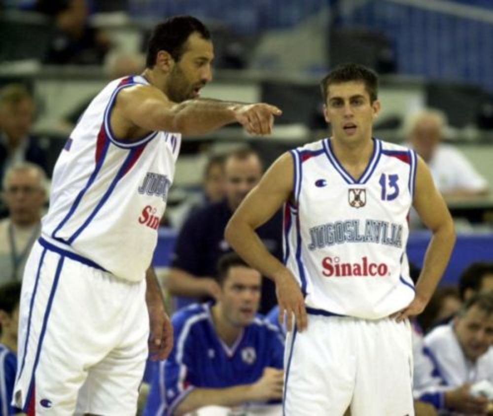 Vlade Divac na Svetskom prvenstvu u Indijanopolisu