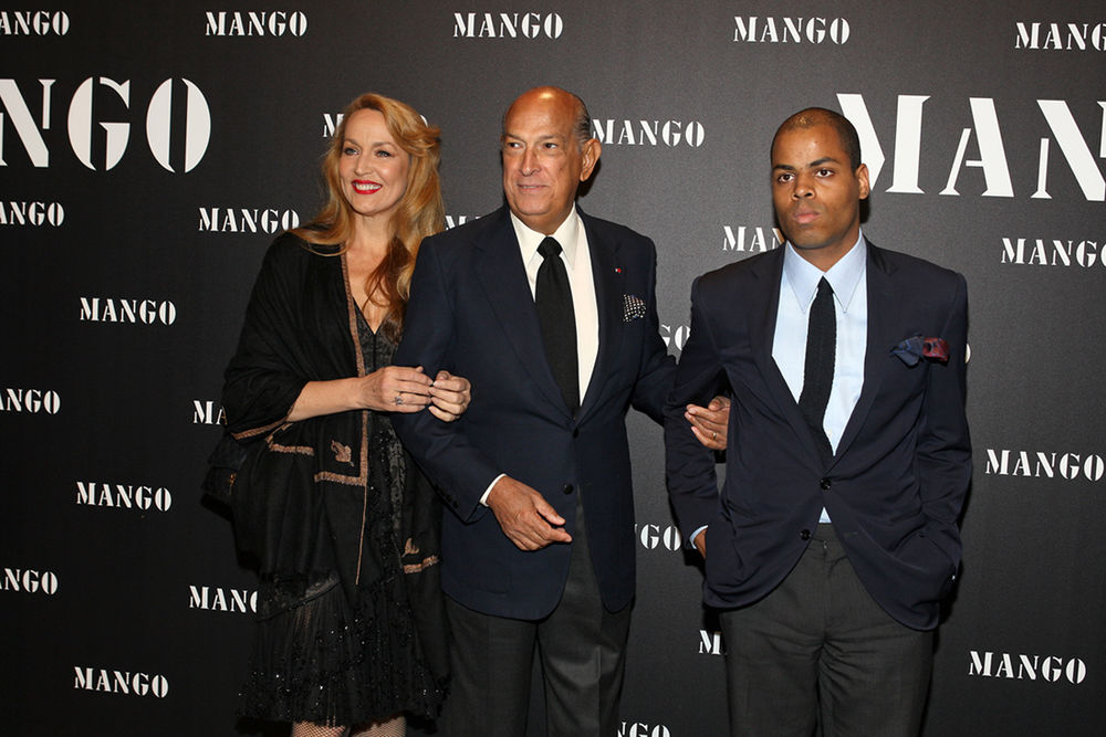 Jerry Hall, Oscar de la Renta, Moises de la Renta