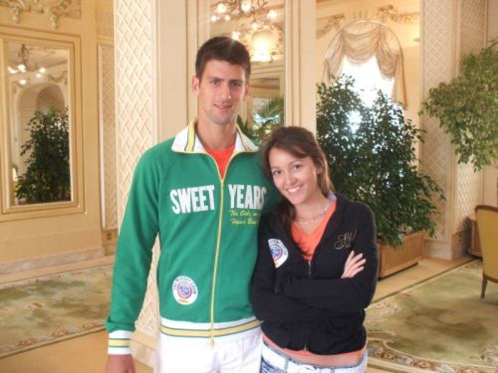 Novak Đoković sa devojkom Jelenom Ristić