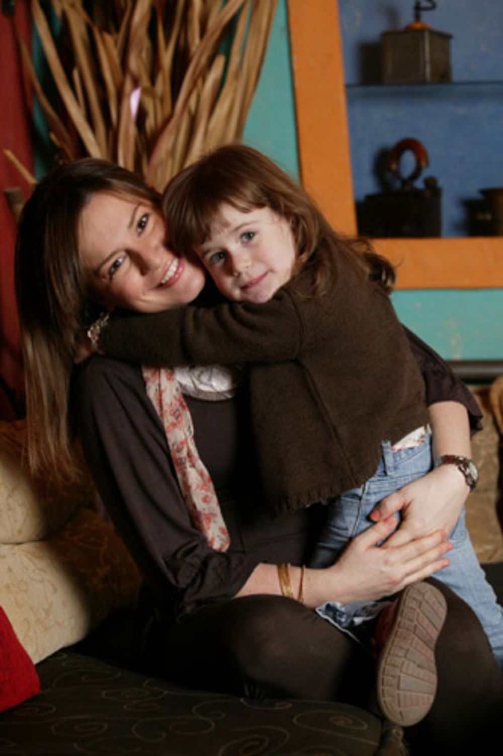 Ivana Zarić sa ćerkom Katarinom - objavljeno: 19. avgusta 2008