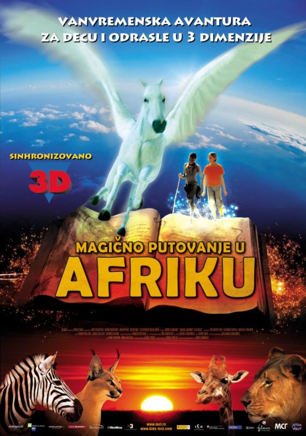 Najgledaniji film sa upravo završenog Kids Festa, Magično putovanje u Afriku 3-D, od 28. oktobra naći će se na redovnom bioskopskom repertoaru multipleksa Kolosej, bioskopa Doma sindikata i Roda Cineplex