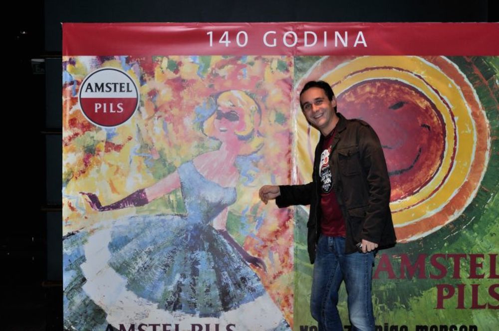 Velikom žurkom u Pozorištu na Terazijama kojoj je prisustvovalo mnogo poznatih ličnosti, Amstel je proslavio 140. rođendan