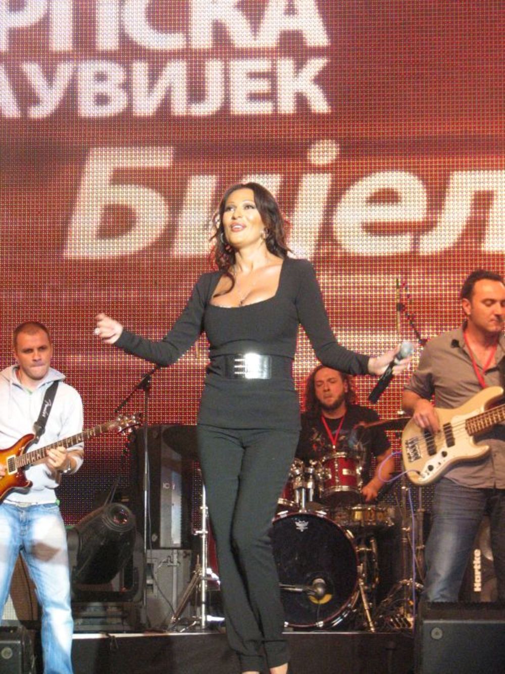 Folk diva Svetlana - Ceca Ražnatović održala je u utorak spektakularan koncert u Bijeljini, u okviru predizborne kampanje stranke SNSD Milorada Dodika.