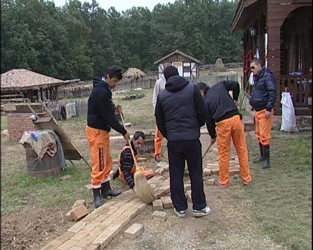 Farmeri su posvećeni ispunjavanju zadataka: prave starzu, pripremaju grožđe za vino... Gazda Peja uvodi nova pravila, Ekrem se priseća rušenja bliznakinja, a Bane na prevaru ljubi Katarinu