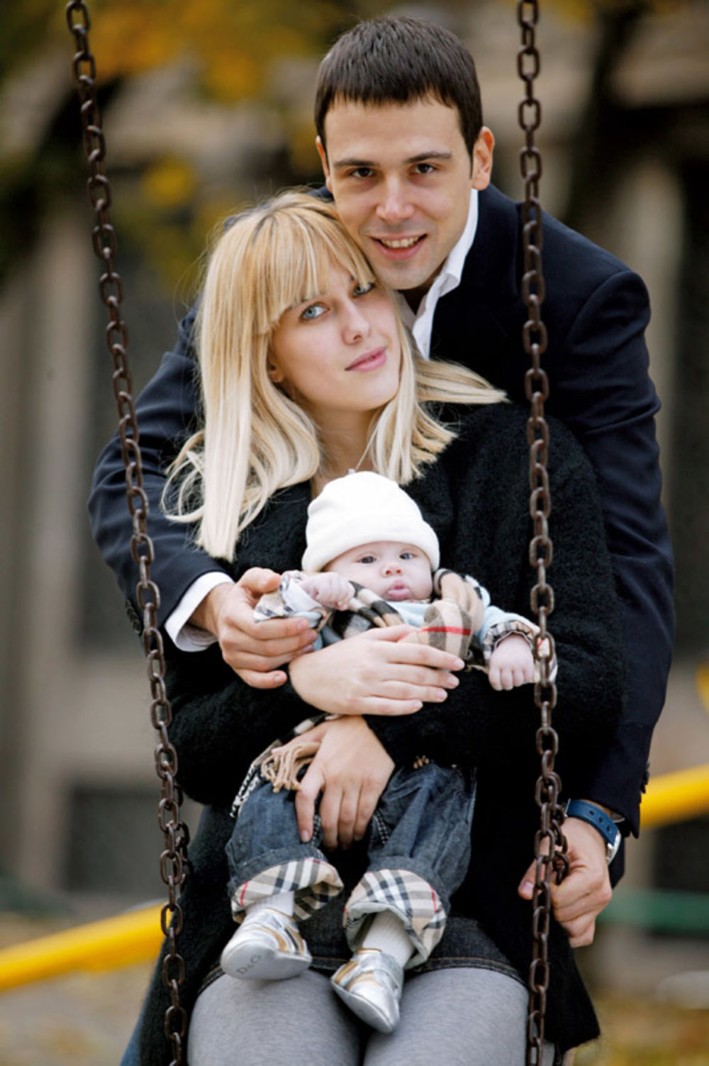 Anja, Novak i Mihailo Nedić