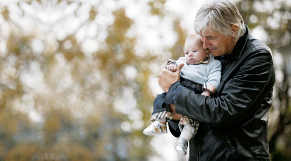 Neven Bošković sa unukom Mihailom