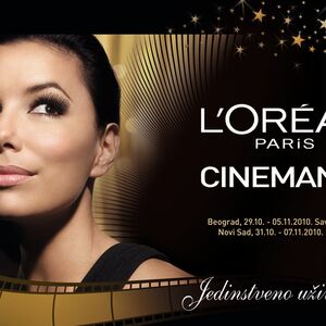Delimo karte za reviju L’Oréal Paris Cinemania 2010.