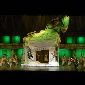 Muzičko-scenski spektakl Troja u Areni