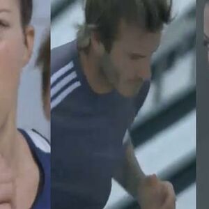 Keti Peri, Dejvid Bekam i Hrvatica Blanka Vlašić u reklami za Adidas