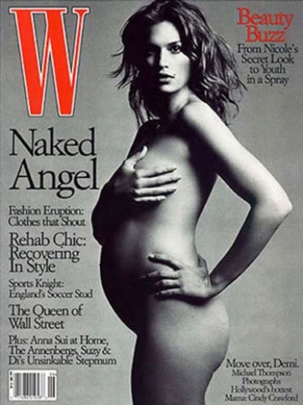 Avgusta 1991. godine na naslovnici magazina Vanity Fair osvanula je naga glumica Demi Mur u sedmom mesecu trudnoće. Tokom naredne dve decenije njenim stopama da čitavom svetu pokažu svoj napupeli stomak usudilo se da krene svega nekolicina slavnih dama kao što