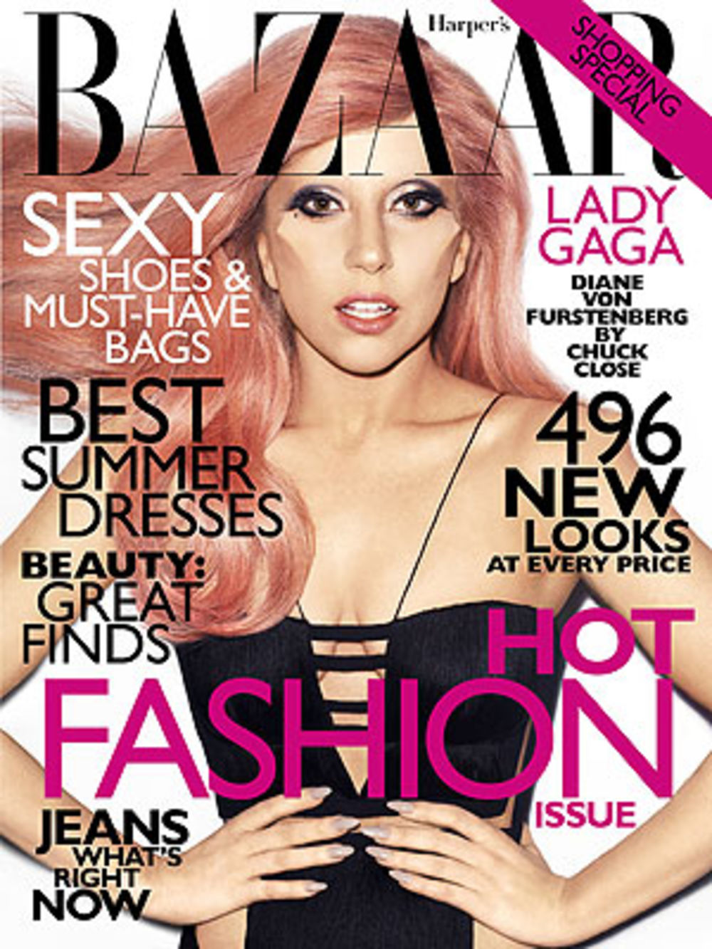 Kontroverzna umetnica Lejdi Gaga slikala se za naslovnicu magazina Harper’s Bazaar i u intervjuu objasnila poreklo famoznih izraslina na svom licu