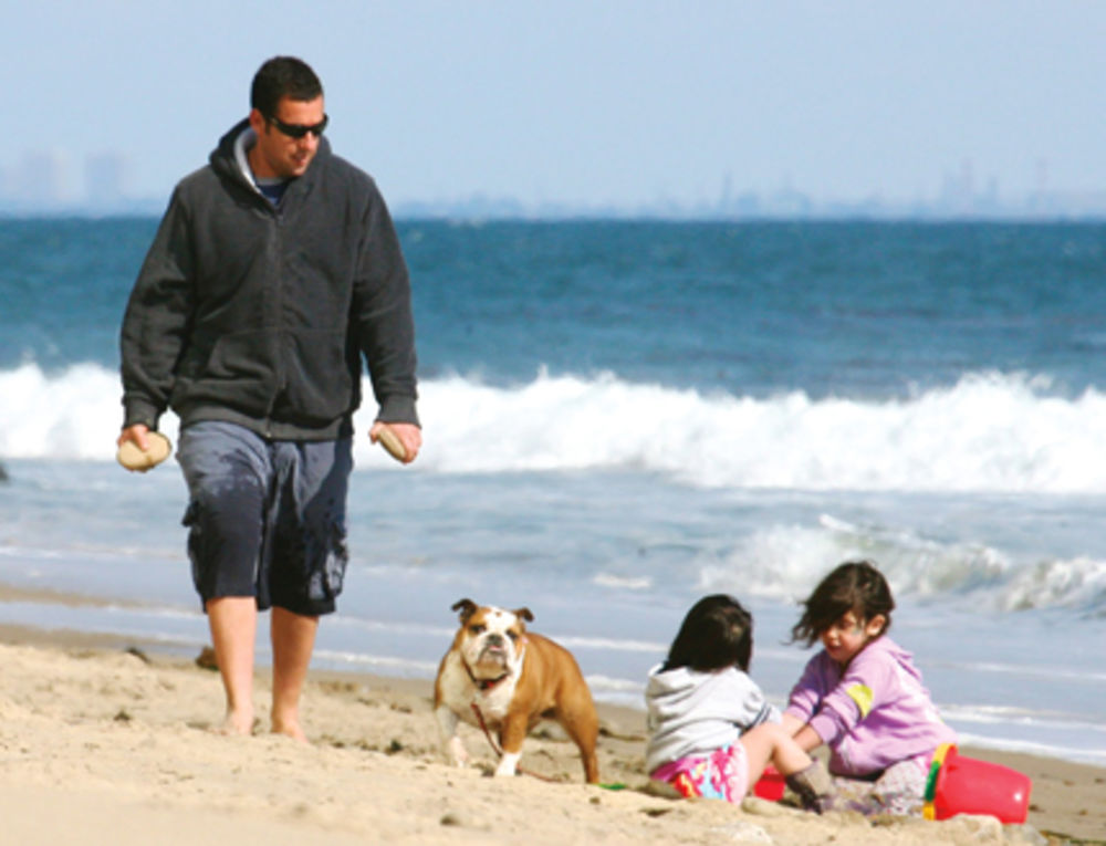 Zvezda romantične komedije Moja nazovi žena koja se prikazuje i u domaćim bioskopima, Adam Sendler (44), brižno neguje reputaciju porodičnog čoveka koji je veoma privržen svojoj deci.
