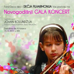 Novogodišnji gala koncert dečje filharmonije