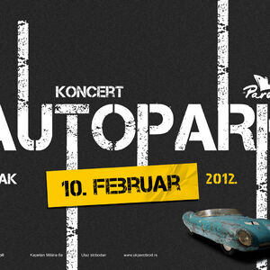 Koncert Autoparka u Parobrodu u petak