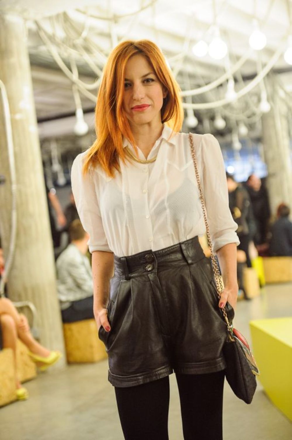 Modna dizajnerka Ines Janković predstavila je u Supermarketu novu kolekciju pod nazivom Otmena Ironija, u okviru svog brenda Ines atelier.