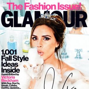 Viktorija Bekam na naslovnoj strani magazina Glamour