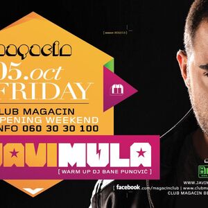 Španski DJ Havi Mula otvara novu sezonu kluba Magacin
