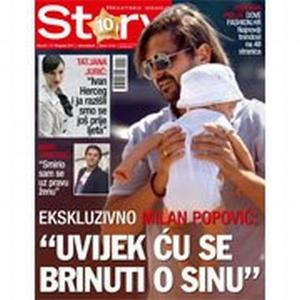 Milan Popović: Uvek ću se brinuti o sinu