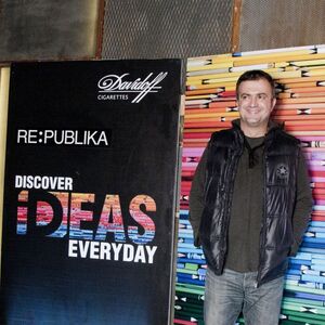 Sergej Trifunović na otvaranju kluba Re:publika