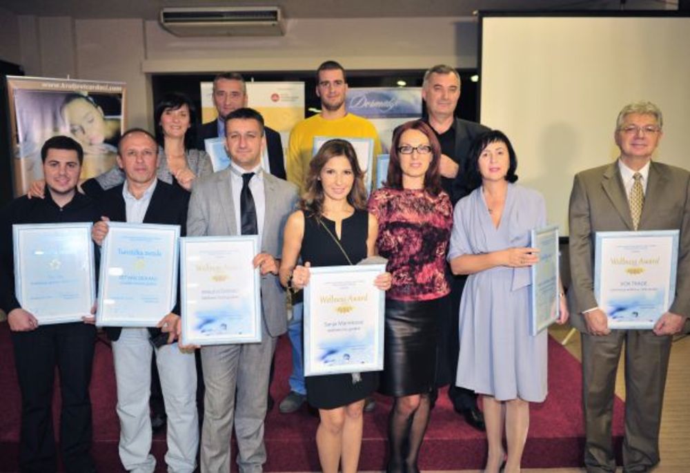 Svečana dodela priznanja Wellness Award 2012 u organizaciji Centra za promociju  wellness i SPA održana je šesti put za redom u Hotel M u Beogradu u okviru projekta Promovišimo najbolje u Srbiji. U skladu sa dobrom tradicijom, uredništvo i žiri konferencije do