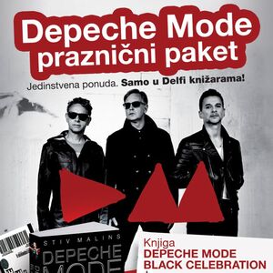 Depeche Mode praznični paket u knjižarama Delfi