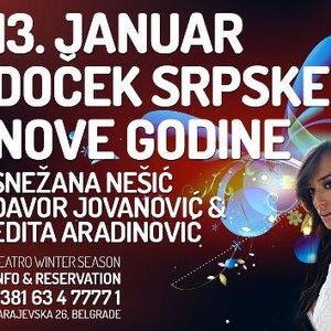 Sneža Nešić, Davor Jovanović i Edita Aradinović večeras u klubu Teatro