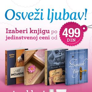 Akcija Osveži ljubav: Izaberite knjigu za 499 dinara i osvojite Avon poklon