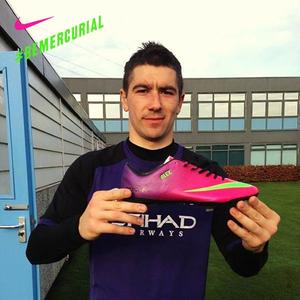 Aleksandar Kolarov u novim Nike Mercurial Vapor IX kopackama