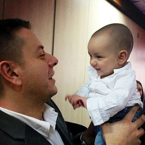 Vlado Georgiev: Kum na krštenju