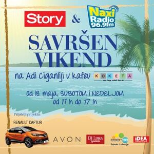 Story & Naxi Savršen vikend od 18. maja na Adi