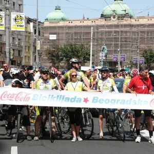 Održana deveta beogradska Coca-Cola biciklijada