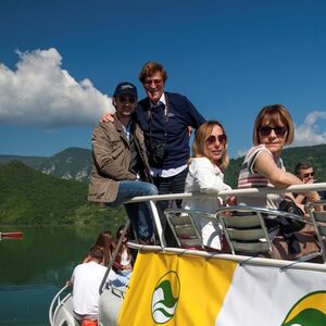 Minja Subota uživao na krstarenju Perućcom i Drinom