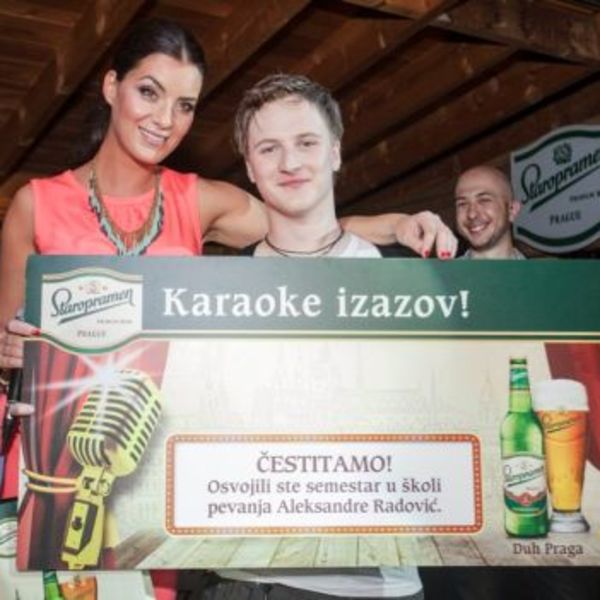 Ognjen Vuletić  pobednik finala Staropramen karaoke izazova