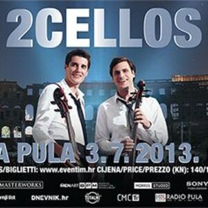 Vodimo vas na koncert 2Cellos u pulskoj Areni