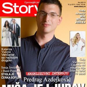 Predrag Azdejković: Do naslovnice magazina Story ne može svako