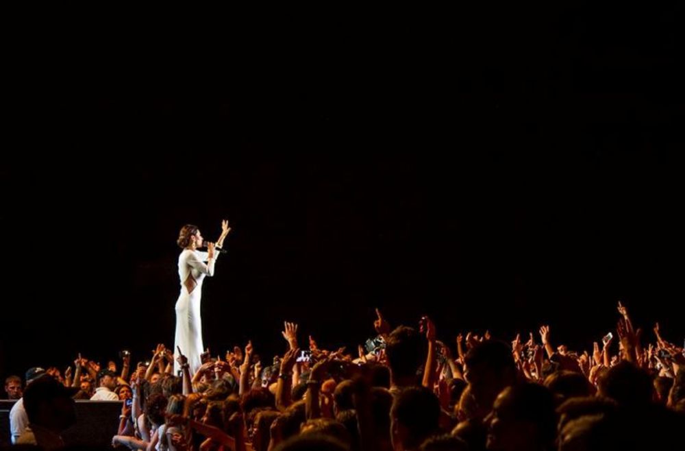 Folk diva pevala je na stadionu Raj u Vrnjačkoj Banji pred oko 80.000 ljudi.