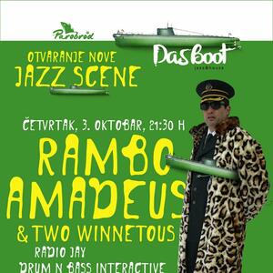 Rambo Amadeus nastupa u klubu Das Boot