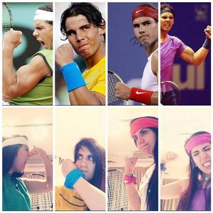 Kako imitiraju fanovi Rafaela Nadala? (FOTO)